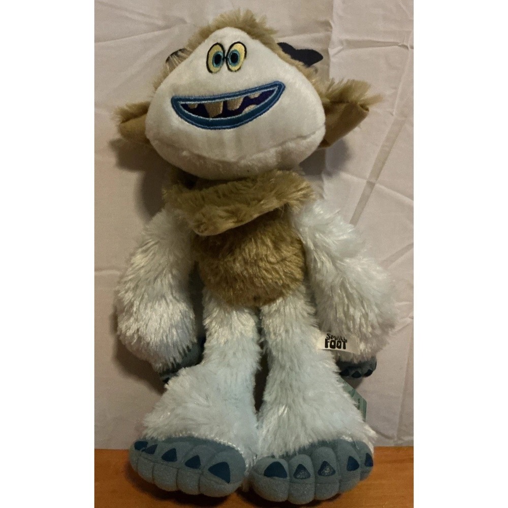 Smallfoot Plush Fleem Yeti 11' Toy Stuffed Animal Toy Factory, NWT